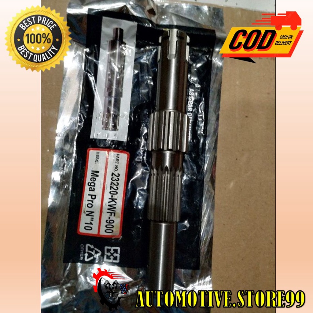 AS GEAR DEPAN HONDA MEGAPRO NEW MONO SHOCK