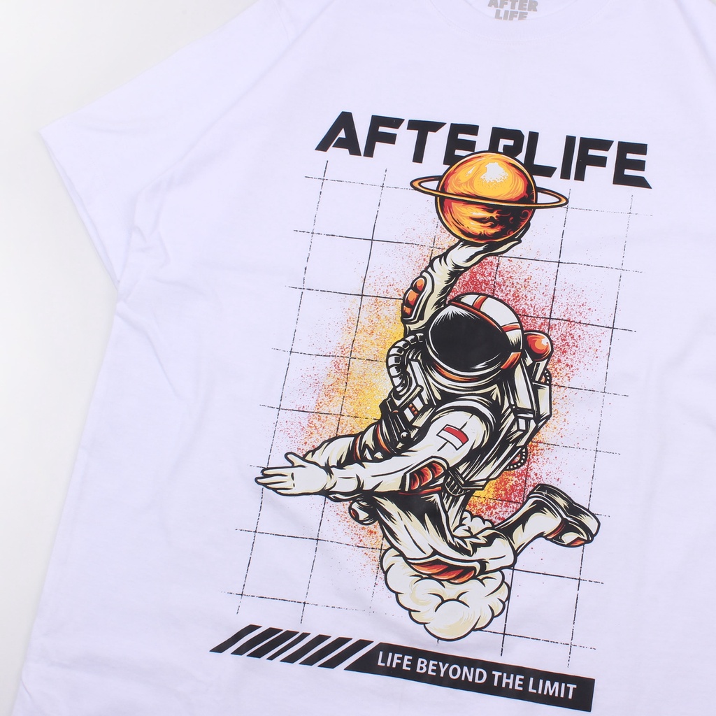 AFTERLIFE - Tshirt Astro Ball White | 21026B