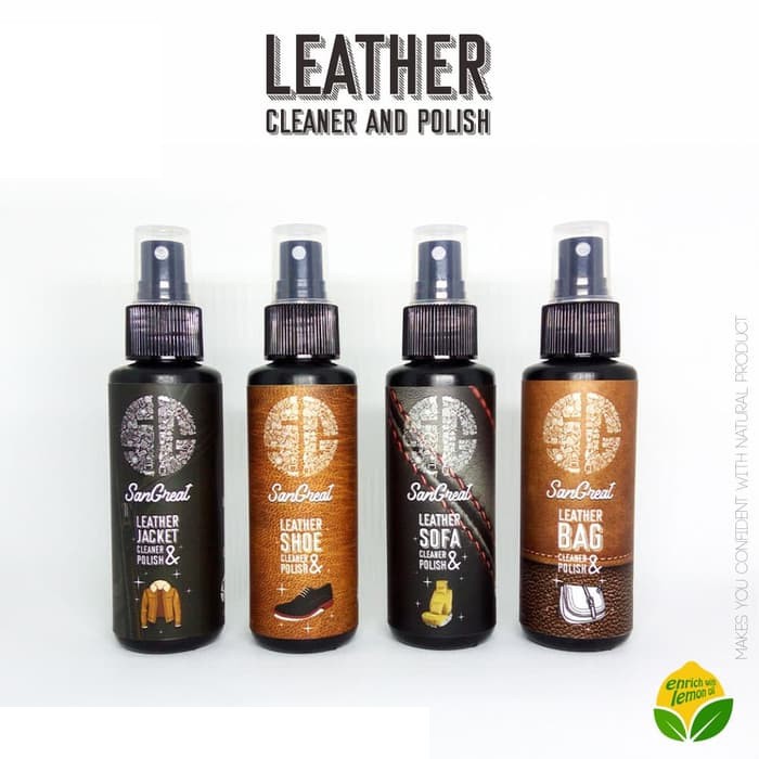 Pembersih Pengkilap jok mobil sofa kulit, leather sofa cleaner &amp; polish