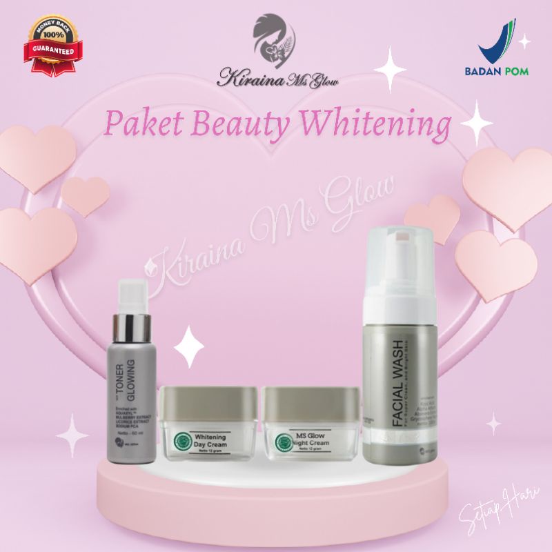 Paket Ms Glow Whitening Ms Glow 100% Original