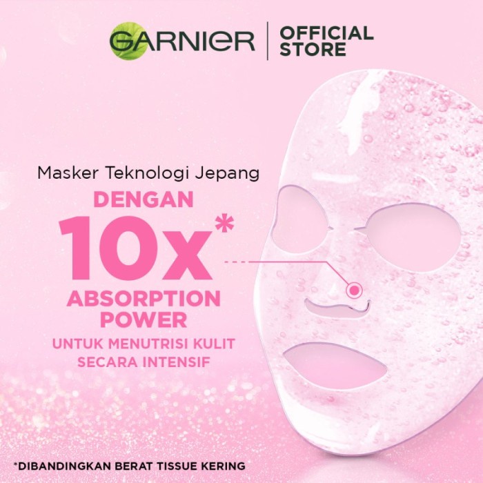 Garnier Serum Mask Sakura White Water Glow 28g