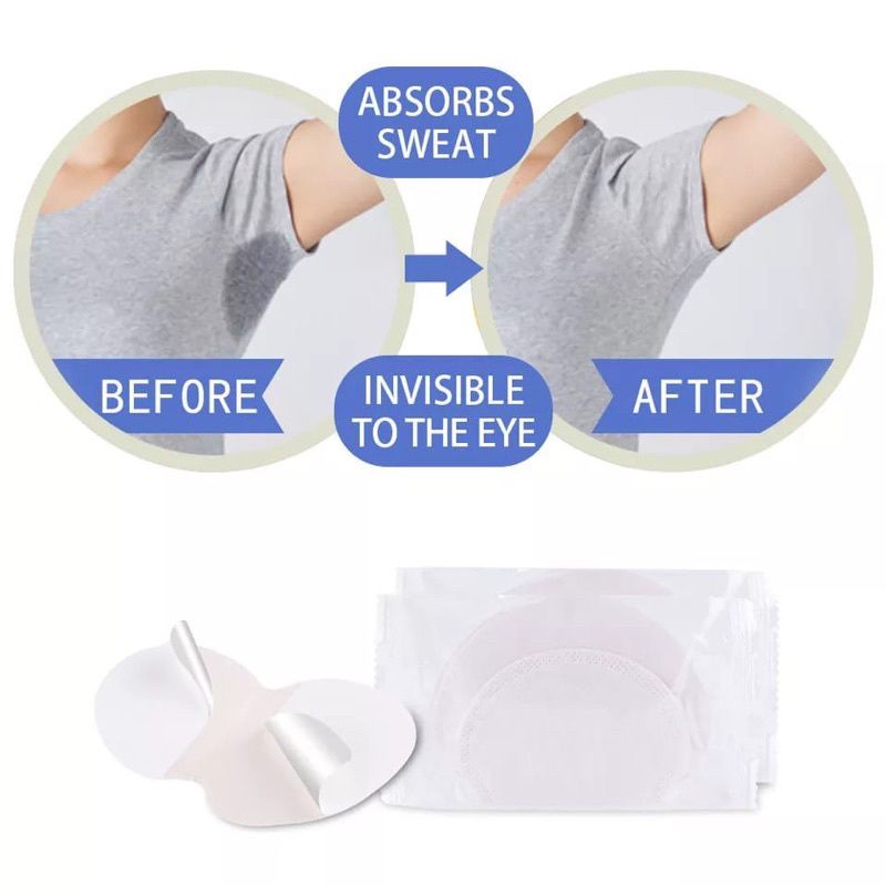 Likesun - Pembalut Ketek Bantalan Penyerap Keringat Ketiak Anti Bau Pembalut Ketiak Deodorant Ketek Basah