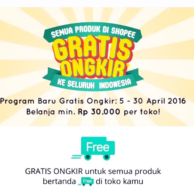 

#gratisongkir