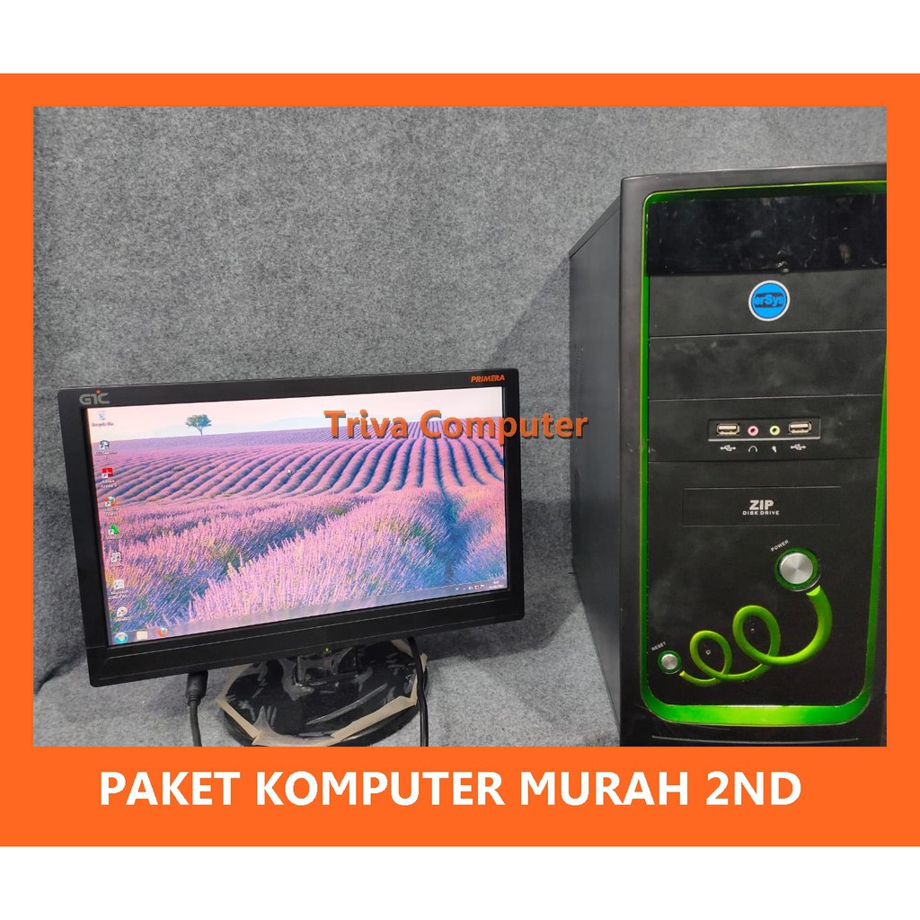 Jual Paket Komputer Set Murah Intel Amd Siap Pakai Shopee Indonesia