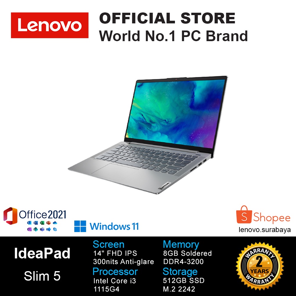 LAPTOP LENOVO IP 5-14ITL05 5YID /60ID /61ID CORE i3-1115G4