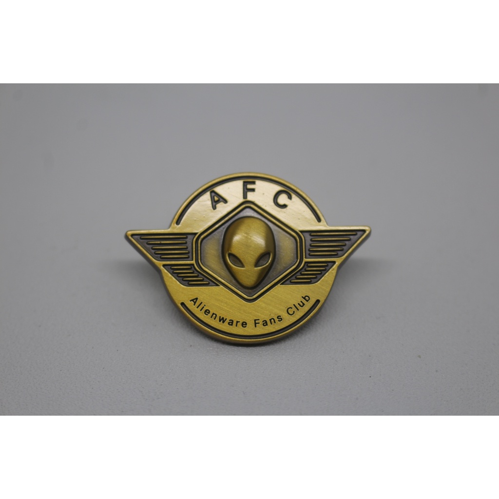 Pin Badge Alienware Fans Club Metal Material