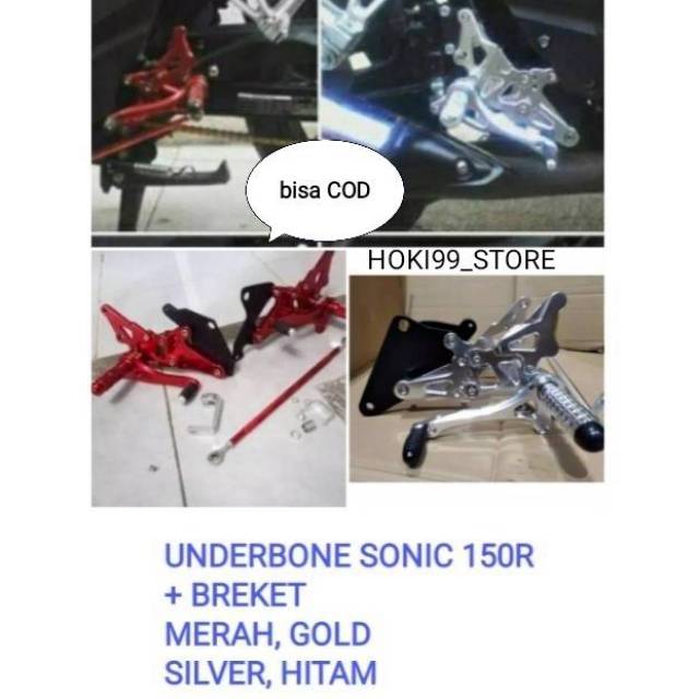 UNDERBONE SONIC150 GTR150 + BREKET