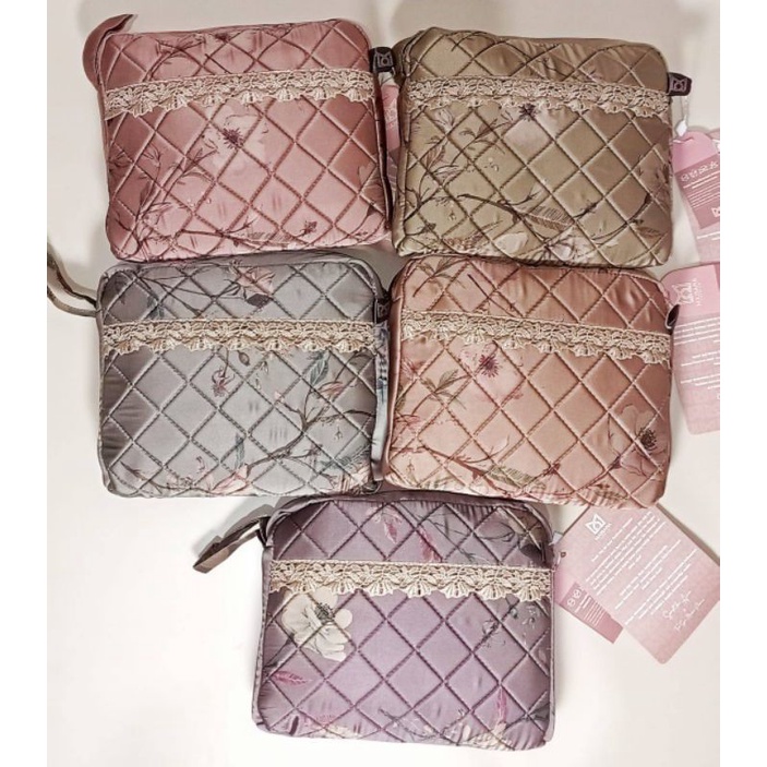 MUKENA SILK EARTHY & FLORAL MAISARA PREMIUM | FLORAL GEN 2.0