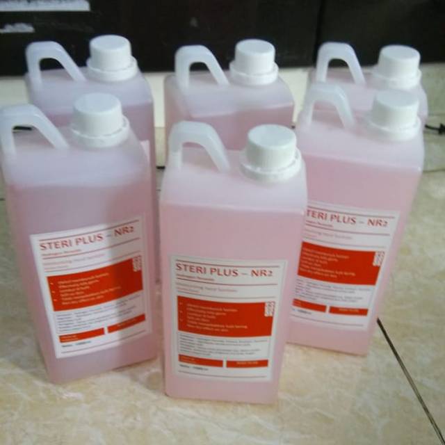 Hand sanitizer cair 1000 ml kemasan jerigen
