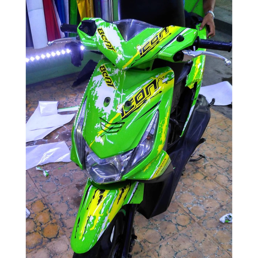 Jual Sticker Decal Beat Karbu Icon Fullwrap Indonesia Shopee Indonesia