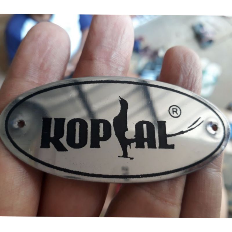 logo emblem plat sangkar kopral original