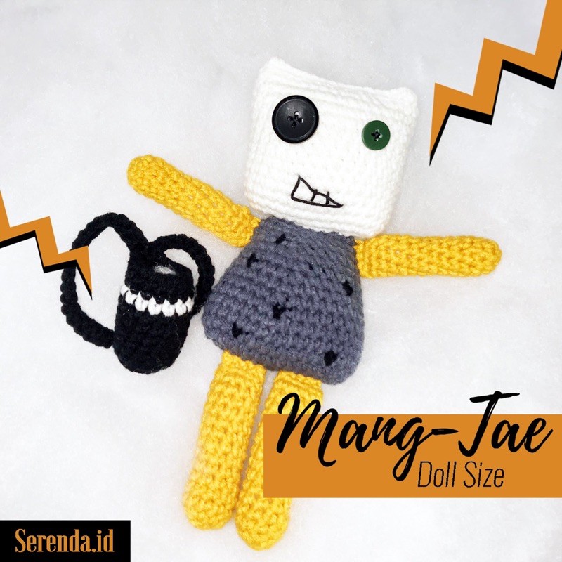 Mang Tae (Boneka Rajut Amigurumi)