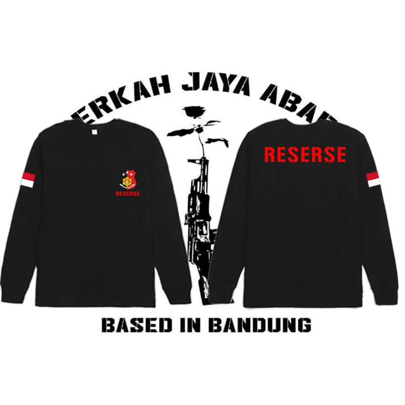 Kaos Lengan Panjang RESERSE Polri