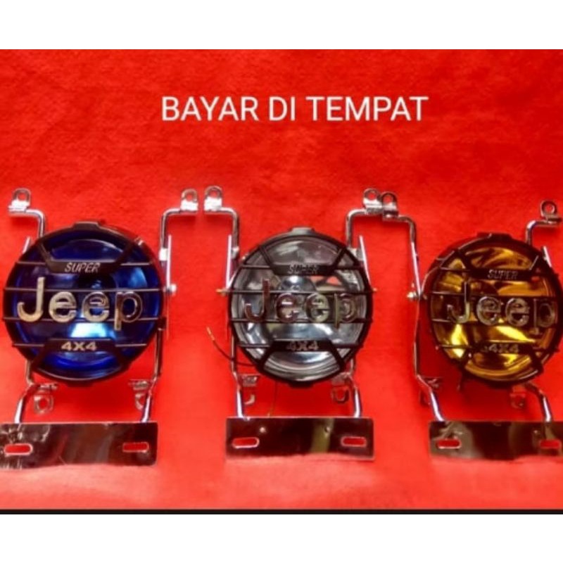 Lampu Jeep Plus Breaket Rx-King Byson