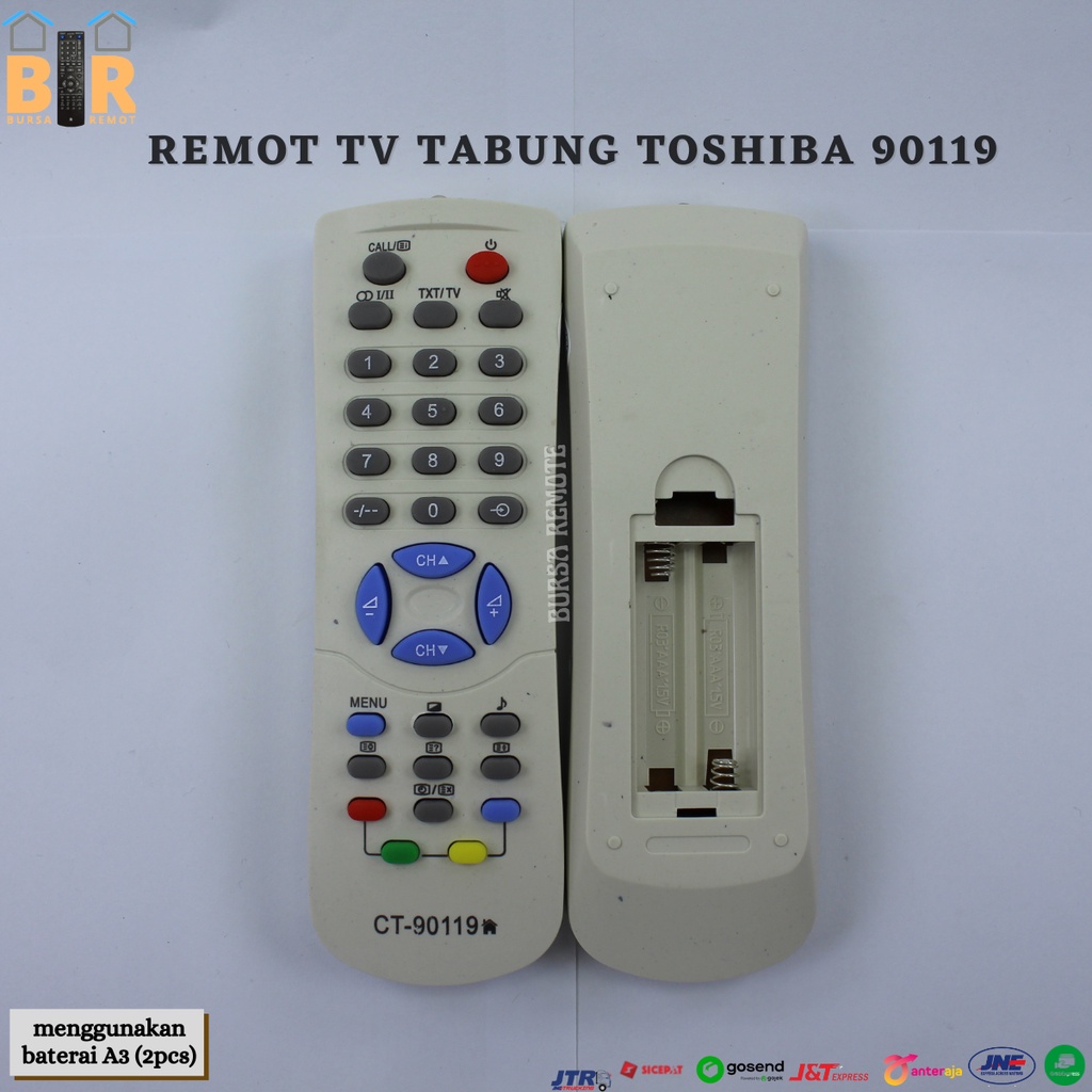 Remot REMOTE TV TOSHIBA Tabung 90119 - ECERAN Dan GROSIR