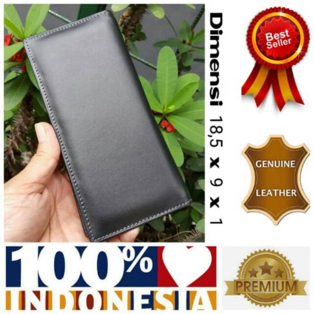 Dompet kulit asli pria wanita branded kualitas terjamin