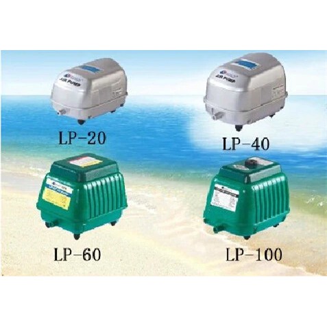 RESUN LP-60 / air pump / pompa gelembung udara / kolam ikan koi / oxigen / aqua scape / filter