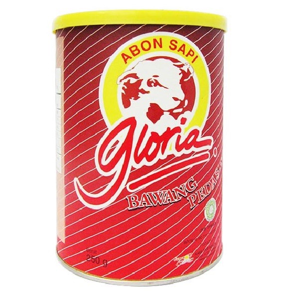 

abon sapi beef floss gloria bawang spicy pedas 250