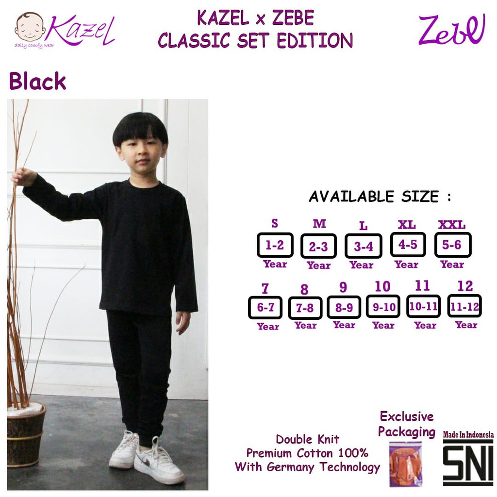 Kazel x Zebe Classic Set 1-12 Tahun Part 1 CBKS SO