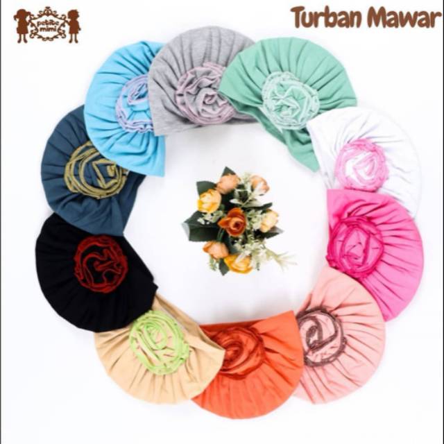 Petite Mimi Turban Mawar - Turban Baby