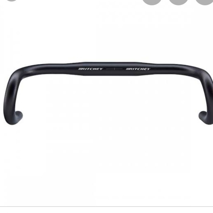 Dropbar Ritchey 31.8 x 420 Black BAQUIANO flare GRAVEL