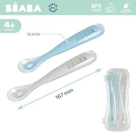 Beaba 1st age silicone spoons