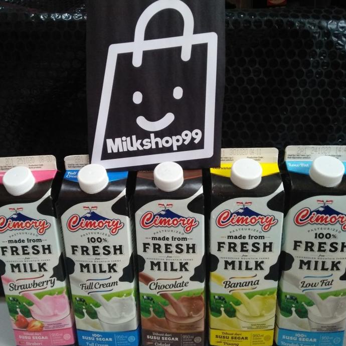 

[COD] 1 karton susu cimory fresh milk 950 ml (1 liter) [COD]