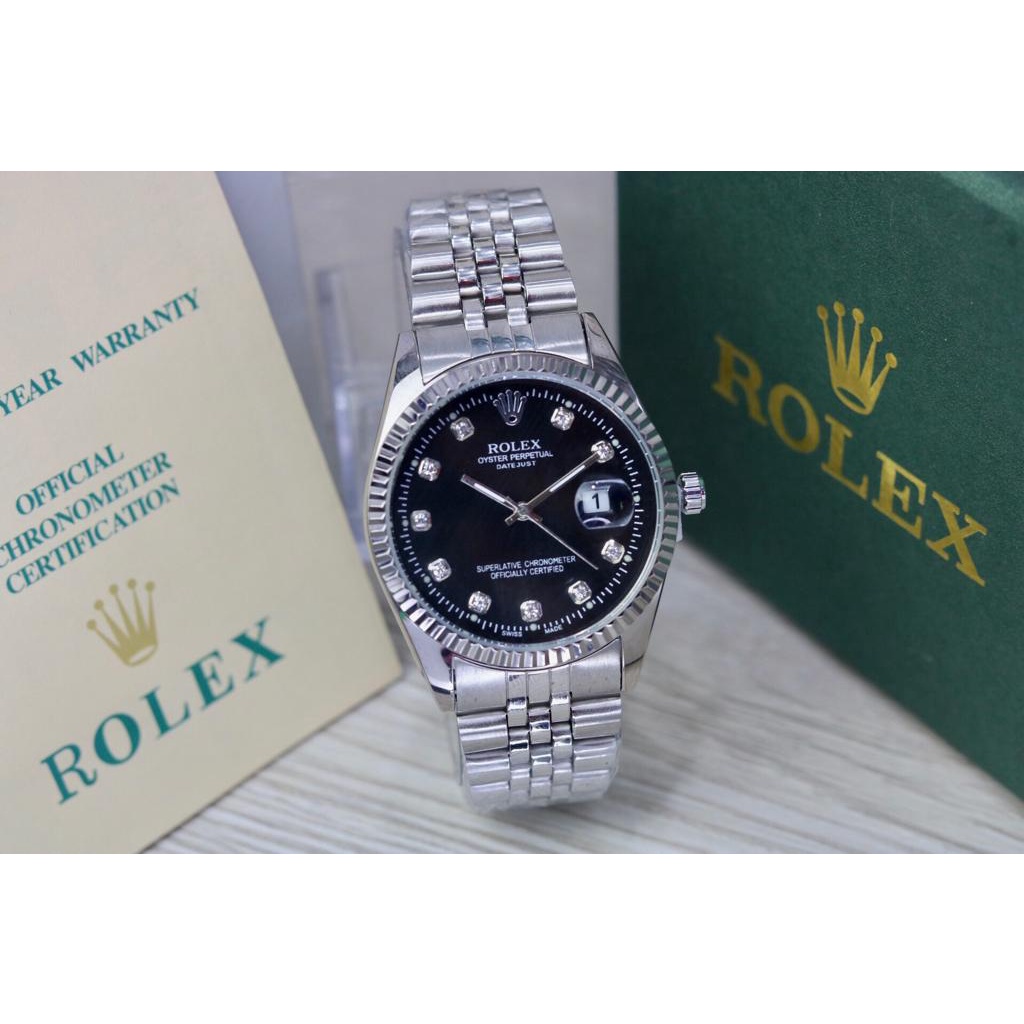 JAM TANGAN WANITA / JAM TANGAN CEWEK ROLEX FASHION CANTIK MURAH COD