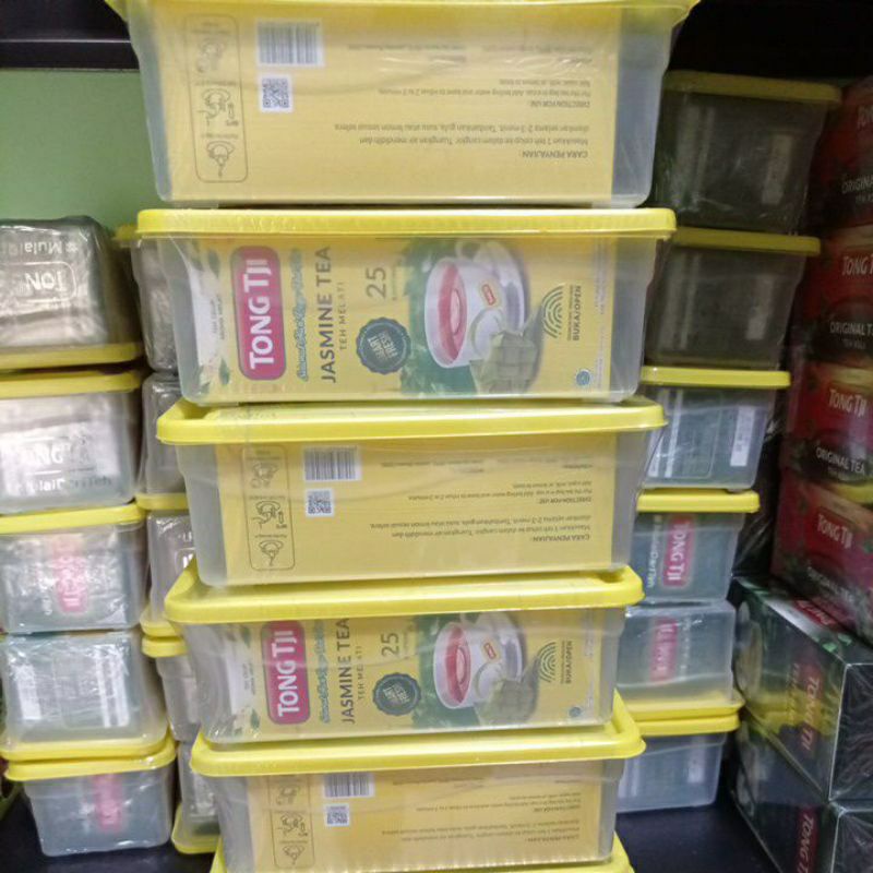

TEH TONG TJI JASMINE TEA BOX ISI 25 PCS FREE BOX