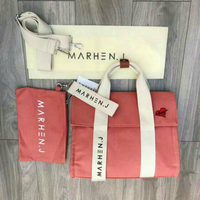 BEST SELLER TAS WANITA TAS MARHEN J ROY BAG Heart 2in1 ( 666 ) *Like Ori TAS BATAM TAS BRANDED TAS