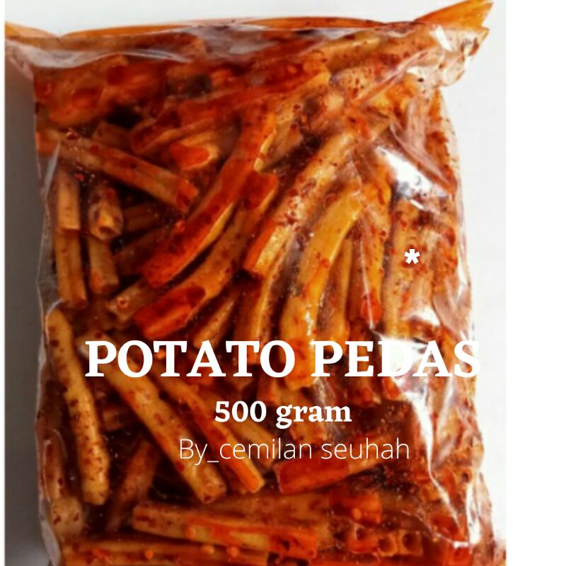 Potato pedas daun jeruk isi 500 gram