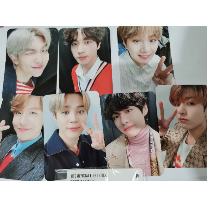 BTS photocard LIGHTSTICK MOTS SE official