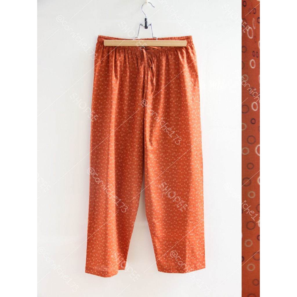 Corniche Polkadot Pyjamas Pants Orange