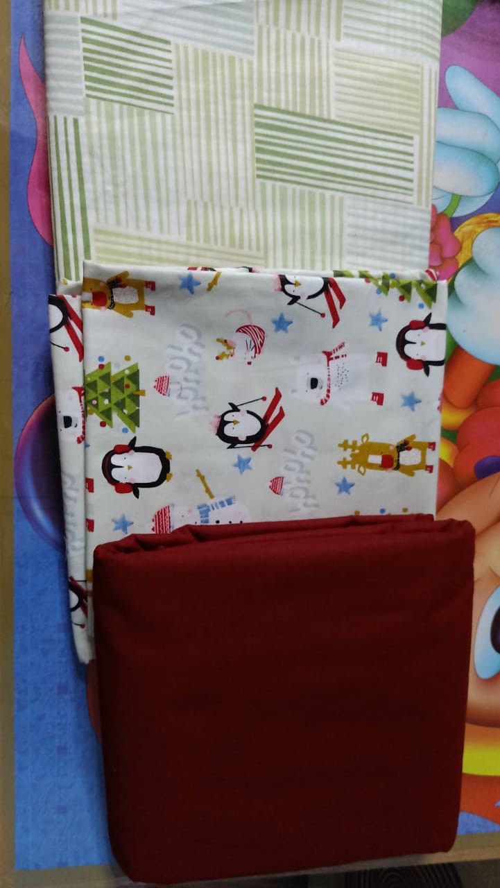 Christmast Hohoho - Kain Sprei Katun Lokal Merteran Grow