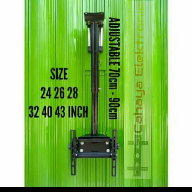 Braket plafon TV LED 19-43inch..best quality