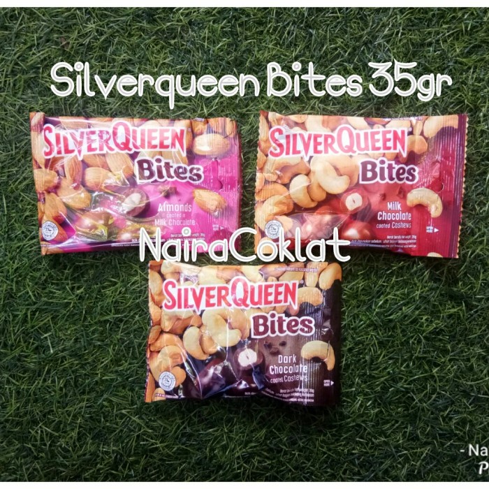 COKELAT- SILVERQUEEN BITES 40GR - ALMOND -COKELAT.