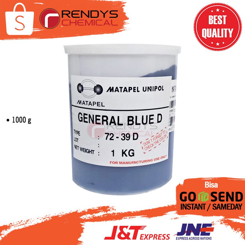 Pigment Pasta Untuk Resin Merk UNIPOL / Pewarna Resin 1 Kg - General Blue D