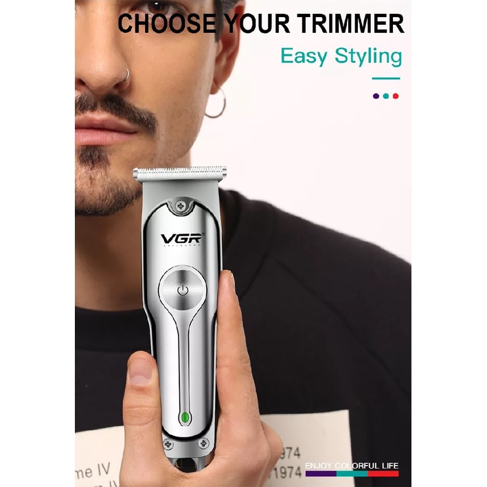 VOYAGER VGR V-071 - Professional Electric Hair Trimmer - Alat Pencukur Rambut Elektrik Pria Masa Kini