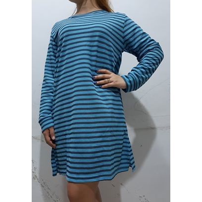 DRESS SALUR PANJANG BELAH SAMPING TANGAN PANJANG /TUNIK CEWEK MURAH