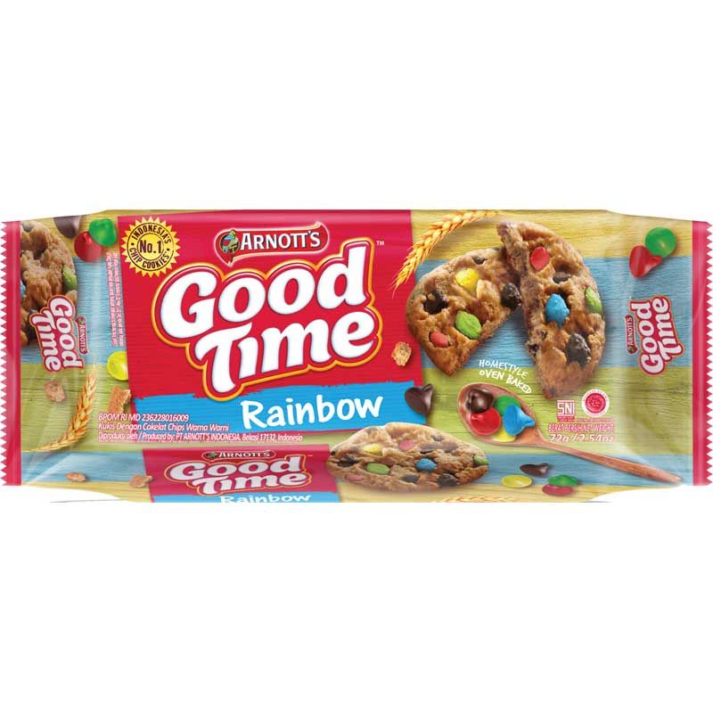 

ARNOTT'S - Good Time Cookies Rainbow Chocochips 72 gram