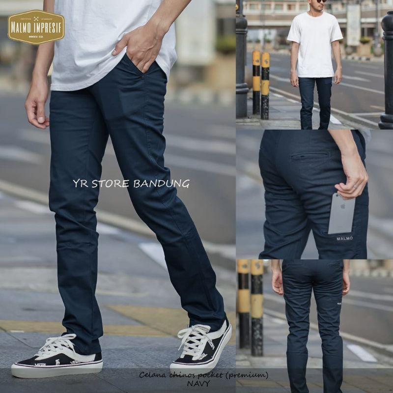 Celana Chino pocket original premium