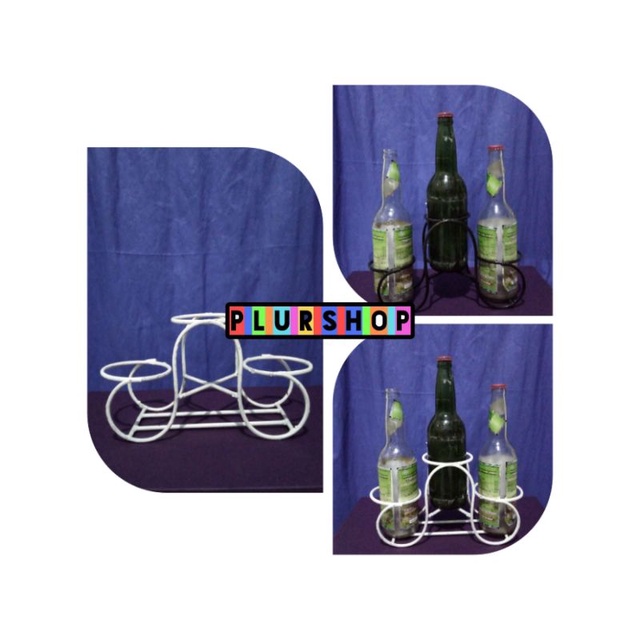 Rak botol kecap botol saus dan minyak 1L