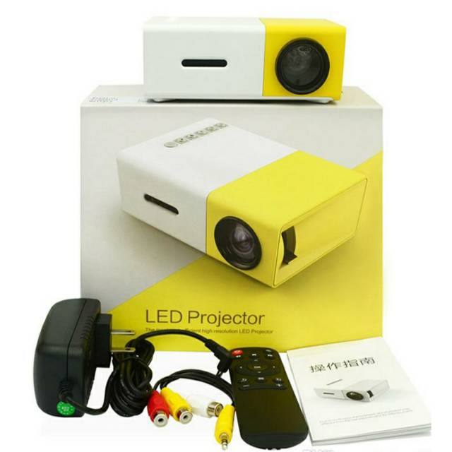 LCD Projector proyektor mini YG - 300 LED