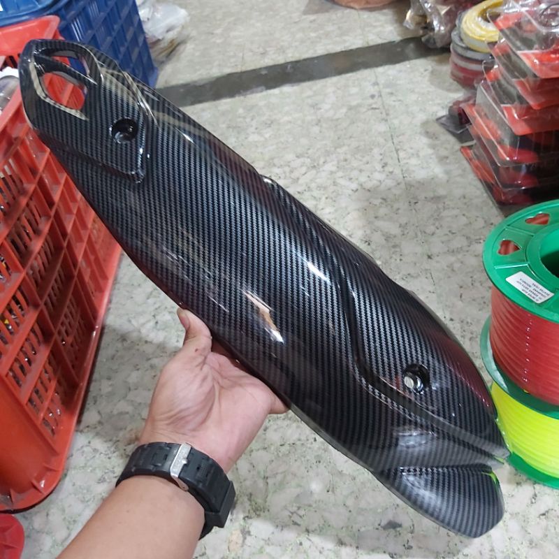 Tutup knapot nmax new, cover knapot nmax full karbon kualitas ori