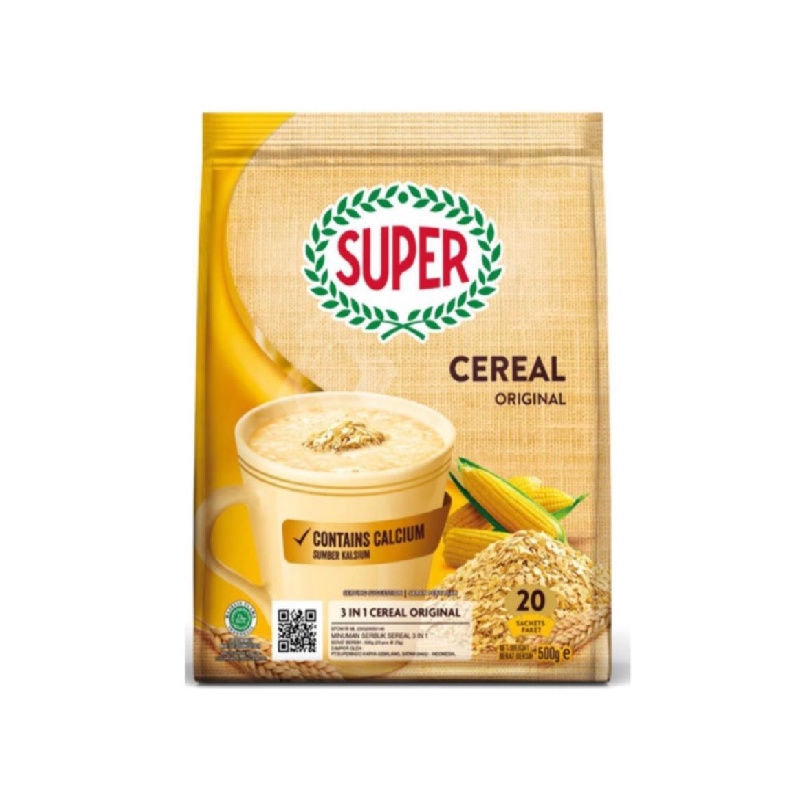 

Super Instant Cereal Original 20 x 25 Gram