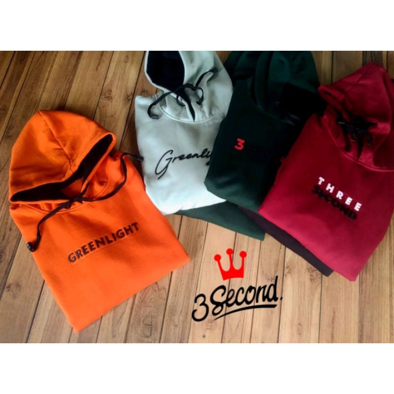 HOODIE 3SECOND | KUALITAS SUPER