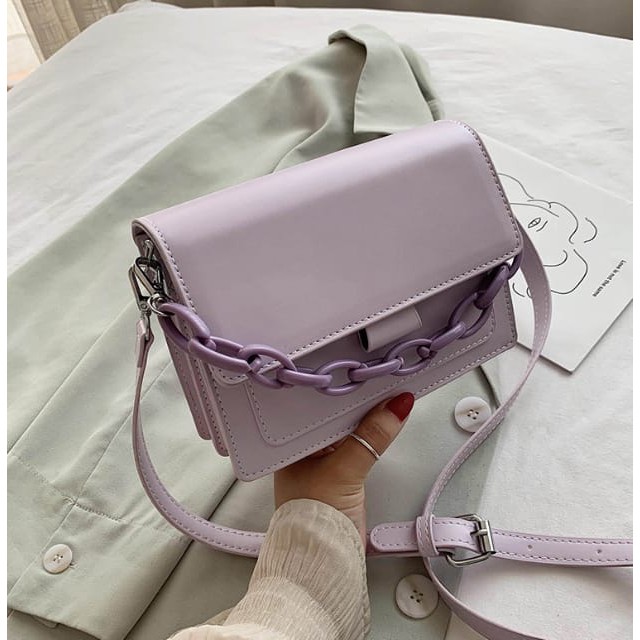 JK T216 1KGG MUAT 2PCS TAS WANITA  SLINGBAG IMPORT SELEMPANG