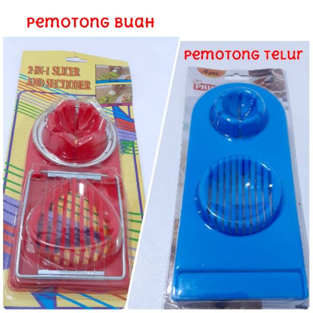 DAPURMAMI Alat Pemotong Buah - Pemotong Telur- Pemotong serbaguna