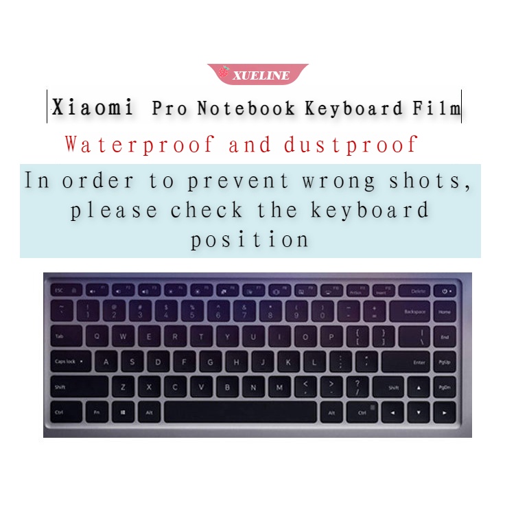 Film Pelindung Keyboard Silikon Transparan Anti Air Untuk Xiaomi MI Pro i5-8250U 15.6 inch (ZXL)