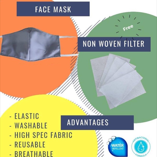 Masker Kain Polyester